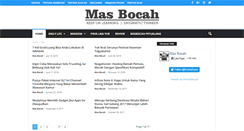 Desktop Screenshot of masbocah.com