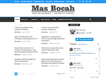 Tablet Screenshot of masbocah.com